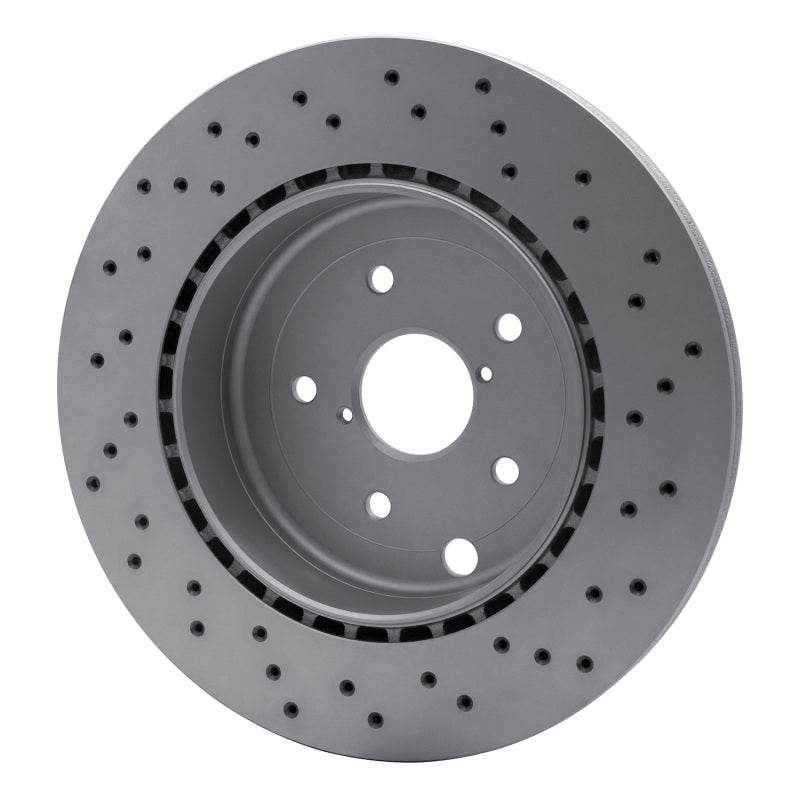DFC 920-13042 - DFC920-13042 - DFC 18-21 Subaru WRX STI Rear Drilled Hi-Carbon Alloy Geomet Coated Rotor - Shipped in Europe - Tuningsupply.com