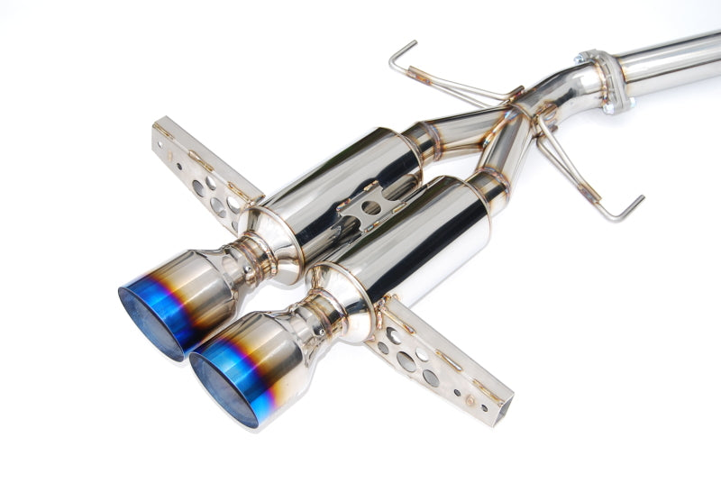 Invidia - INVHS17CHB7GM2ST - Invidia 2017+ Honda Civic Hatchback Sport/Sport Touring Gemini Titanium Tip Cat-back Exhaust - Shipped in Europe - Tuningsupply.com