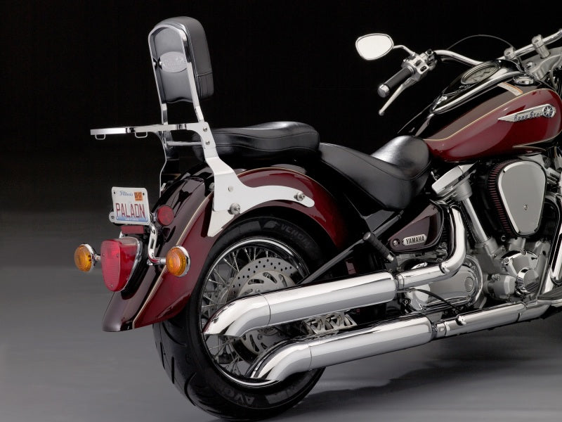 National Cycle P9800A - NATP9800A - National Cycle 97+ Hon/ 16+ Indian/ 05-23 Kaw/ 01+ Suz/98-15 Yam Paladin Backrest w/Pad - Shipped in Europe - Tuningsupply.com