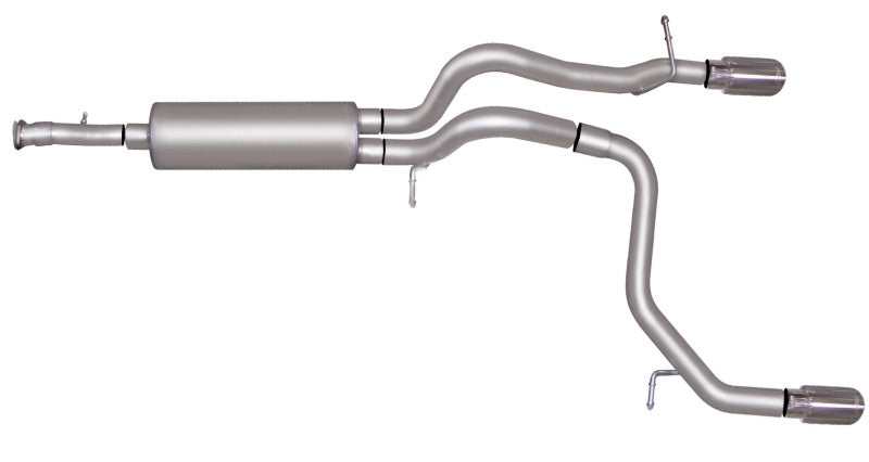 Gibson 312700 - GIB312700 - Gibson 07-10 Hummer H3 Base 3.7L 2.5in Cat-Back Dual Split Exhaust - Aluminized - Shipped in Europe - Tuningsupply.com