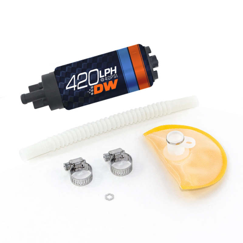 DeatschWerks 9-421-1019 - DWK9-421-1019 - Deatschwerks DW420 Series 420lph In-Tank Fuel Pump w/ Install Kit For Mazda RX-8 04-08 - Shipped in Europe - Tuningsupply.com