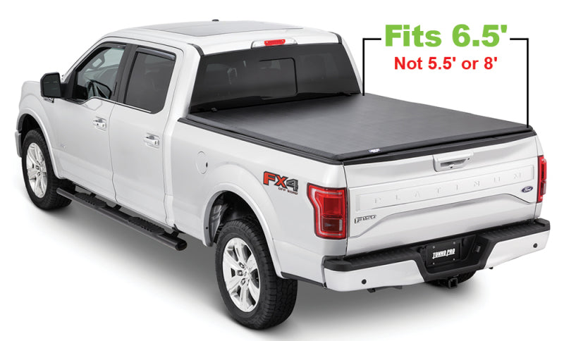 Tonno Pro - TNP42-315 - Tonno Pro 15-19 Ford F-150 6.5ft Styleside Tonno Fold Tri-Fold Tonneau Cover - Shipped in Europe - Tuningsupply.com