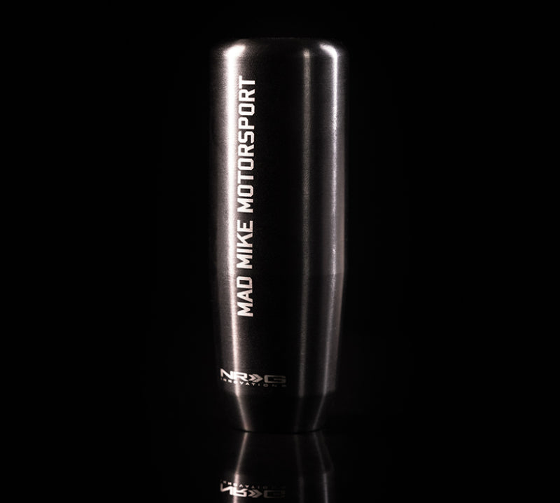 NRG SK-450BC-MM - NRGSK-450BC-MM - NRG Universal Shift Knob - Heavy Weight - Mad Mike Signature Short Shifter - Black Chrome - Shipped in Europe - Tuningsupply.com