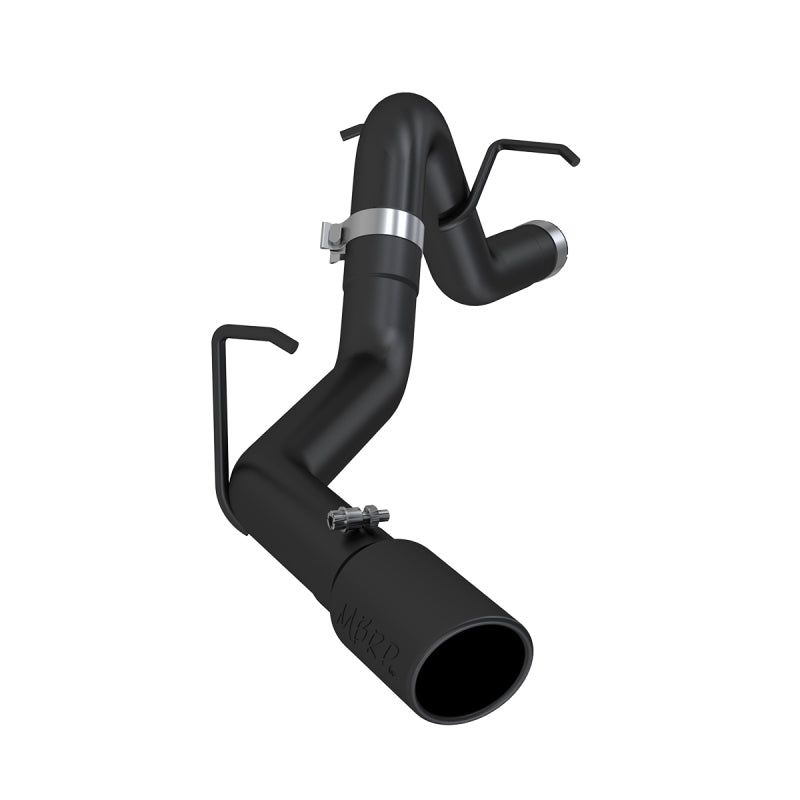 MBRP PS6058BLK - MBRPS6058BLK - MBRP 16-19 Chevy/GMC Colorado/Canyon Duramax 3in Filter Back Single Side Black Coated Exhaust System - Shipped in Europe - Tuningsupply.com