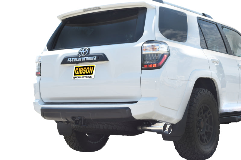 Gibson 618816 - GIB618816 - Gibson 04-22 Toyota 4Runner 4.0L 2.5in Cat-Back Dual Sport Exhaust - Stainless - Shipped in Europe - Tuningsupply.com