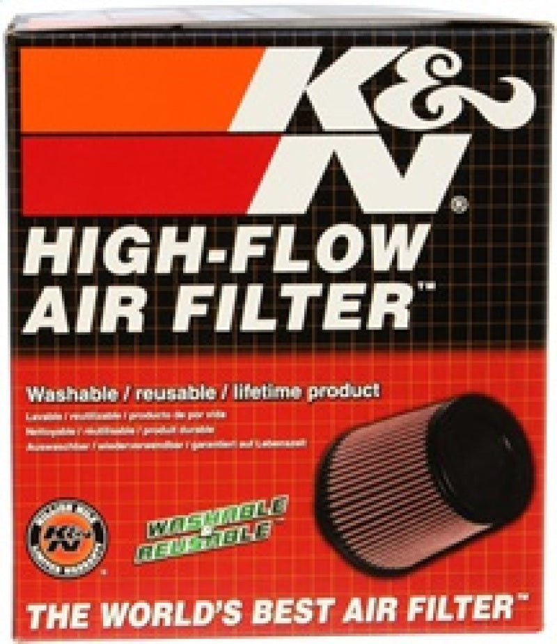 K&N Engineering RP-4980 - KNNRP-4980 - K&N Round Tapered Universal Air Filter 4in Flange ID x 5.375 Base OD x 4in Top OD x 6.5in H - Shipped in Europe - Tuningsupply.com