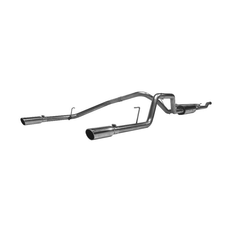 MBRP PS5402409 - MBRPS5402409 - MBRP 2004-2009 Nissan Titan 5.6L EC/CC Cat Back Dual Split Rear - Shipped in Europe - Tuningsupply.com