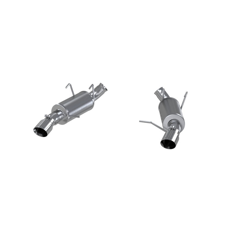 MBRP PS7225AL - MBRPS7225AL - MBRP 11-14 Ford Mustang GT 5.0 3in Dual Muffler Axle Back Split Rear Alum Exhaust System - Shipped in Europe - Tuningsupply.com