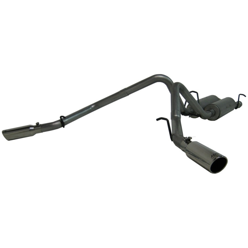 MBRP PS5012AL - MBRPS5012AL - MBRP 2003-2007 Chev/GMC 2500 HD 6.0L CC-SB Cat Back Dual Split Side - Shipped in Europe - Tuningsupply.com