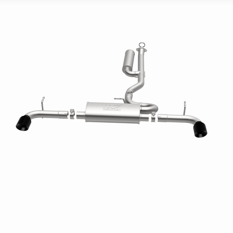 Magnaflow 19500 - MAG19500 - Magnaflow 19-21 Toyota RAV4 Street Series Cat-Back Performance Exhaust System- Dual Rear Exit- Black - Shipped in Europe - Tuningsupply.com