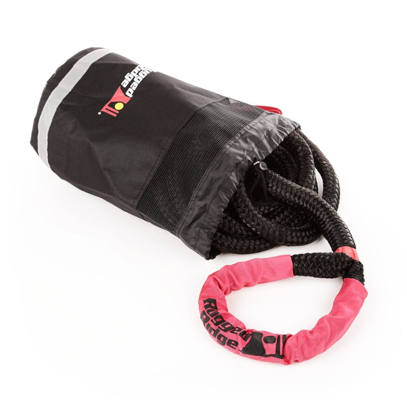 Rugged Ridge 15104.30 - RUG15104.30 - Rugged Ridge Kinetic Recovery Rope with Cinch Storage Bag - Shipped in Europe - Tuningsupply.com