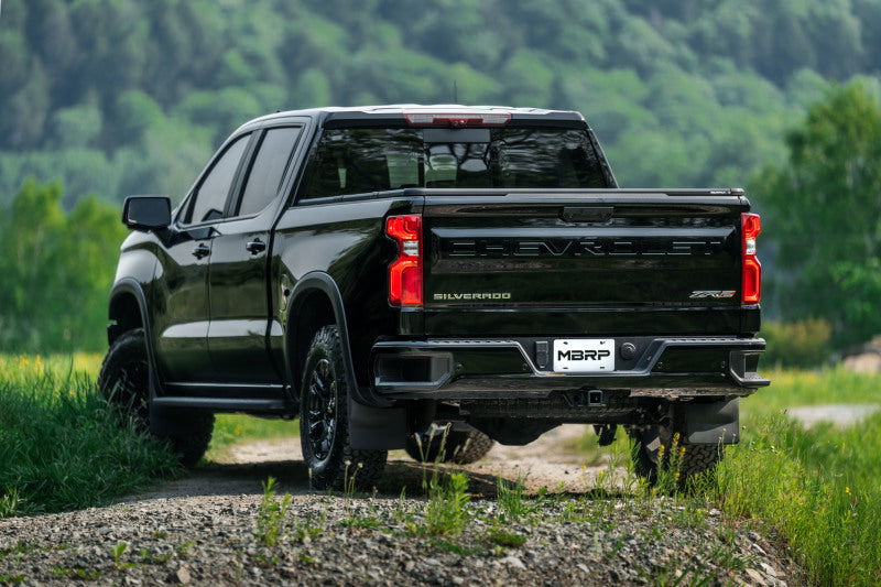 MBRP PS5006304 - MBRPS5006304 - MBRP 22-23 Chevrolet/ GMC 1500 Silverado/ Sierra ZR2/AT4X 6.2L 2.5in Turn Down 3in Cat Back Exhaust - Shipped in Europe - Tuningsupply.com