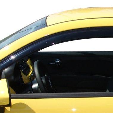 AVS 92385 - AVS92385 - AVS 11-17 Fiat 500 Ventvisor Outside Mount Window Deflectors 2pc - Smoke - Shipped in Europe - Tuningsupply.com