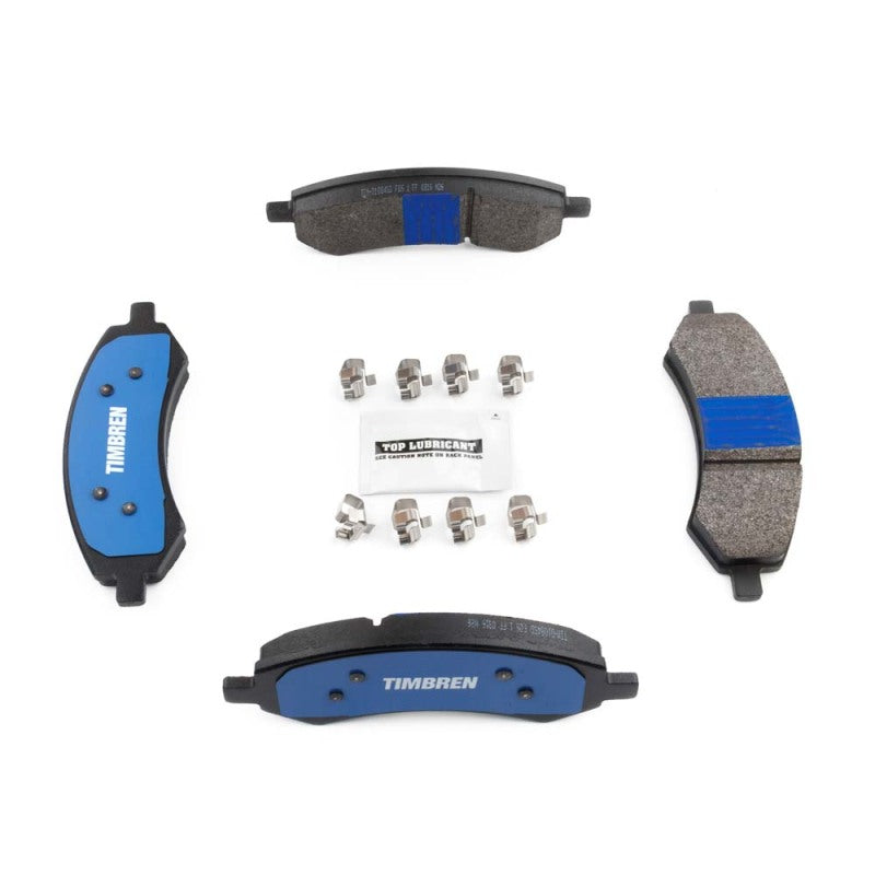 Timbren TIM-D1084SD - TIMTIM-D1084SD - Timbren 06-18 Ram 1500/19-24 Ram 1500 Classic BES Severe Duty Semi-Metallic Brake Pads - Front - Shipped in Europe - Tuningsupply.com