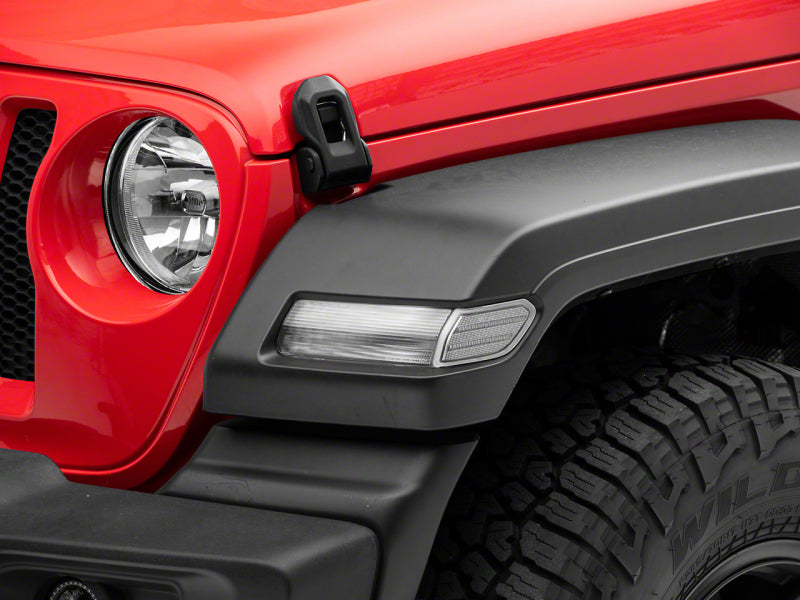 Raxiom J134142-JL - RAXJ134142-JL - Raxiom 18-23 Jeep Wrangler JL Axial Series LED Fender Flare Marker Lights- Clear - Shipped in Europe - Tuningsupply.com