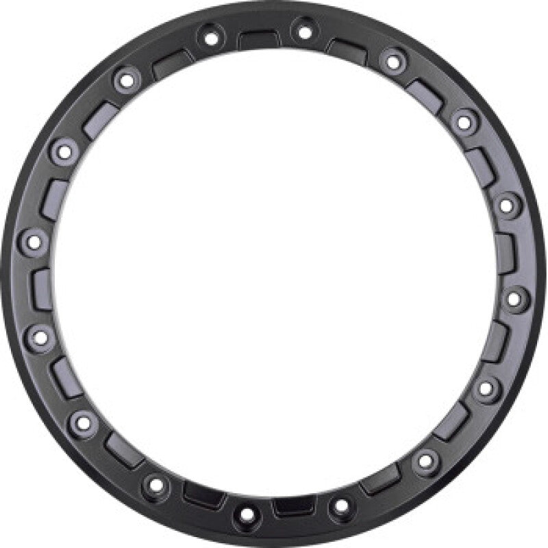 Raceline RBL-15B-A93-RING-16 - RCLRBL-15B-A93-RING-16 - Raceline Beadlock Ring - Podium -15in - 16 Hole - 10mm - Black - Shipped in Europe - Tuningsupply.com