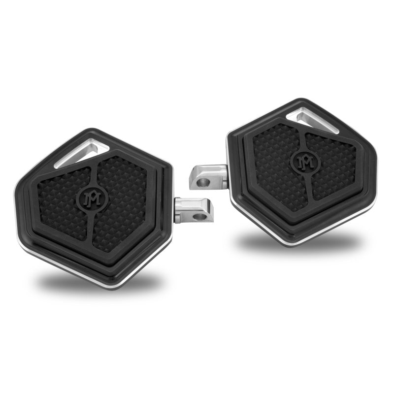 Performance Machine 0036-1018-BM - PFM0036-1018-BM - Performance Machine Mini Floorboards Passenger Superlight - Contrast Cut - Shipped in Europe - Tuningsupply.com