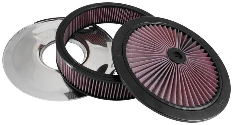K&N Engineering 66-3010 - KNN66-3010 - K&N X-Stream Top Assembly 14in OD 5.125in Neck Flange 4.62in H w/Vent - Shipped in Europe - Tuningsupply.com