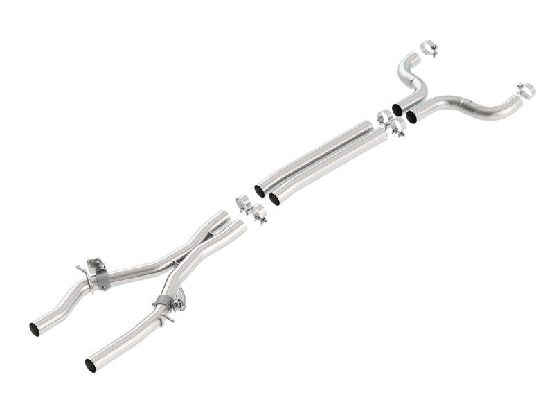 Borla 60610 - BOR60610 - Borla 2016 Camaro SS 6.2L V8 X-Pipe w/ Mid Pipes w/ AFM Valves - Shipped in Europe - Tuningsupply.com