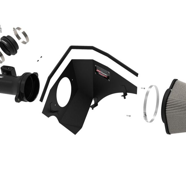 aFe 57-10015D - AFE57-10015D - aFe 19-21 GM Trucks 5.3L/6.2L Track Series Carbon Fiber Cold Air Intake System W/ Pro Dry S Filters - Shipped in Europe - Tuningsupply.com
