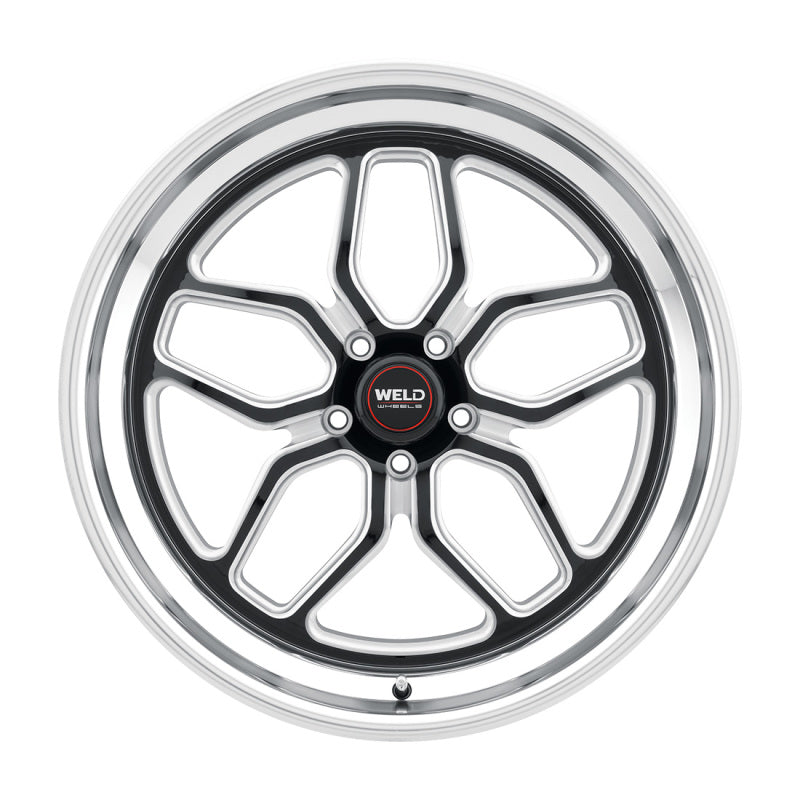 Weld S10728573500 - WELS10728573500 - Weld S107 22X8.5 Laguna 5X127 ET06 BS5.00 Gloss Black MIL Dia 78.1 - Shipped in Europe - Tuningsupply.com