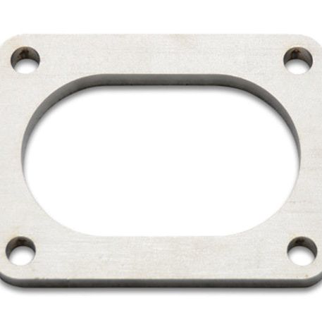 Vibrant 13175S - VIB13175S - Vibrant T304 SS 4 Bolt Flange for 3in O.D. Oval tubing - Shipped in Europe - Tuningsupply.com