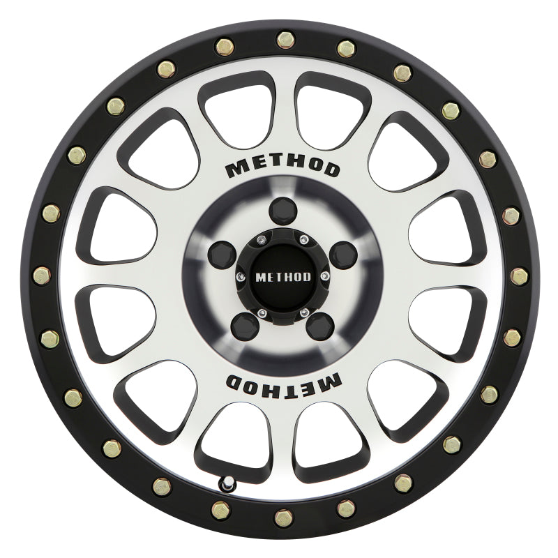 Method Wheels - MRWMR30578558300 - Method MR305 NV 17x8.5 0mm Offset 5x150 116.5mm CB Machined/Black Street Loc Wheel - Shipped in Europe - Tuningsupply.com