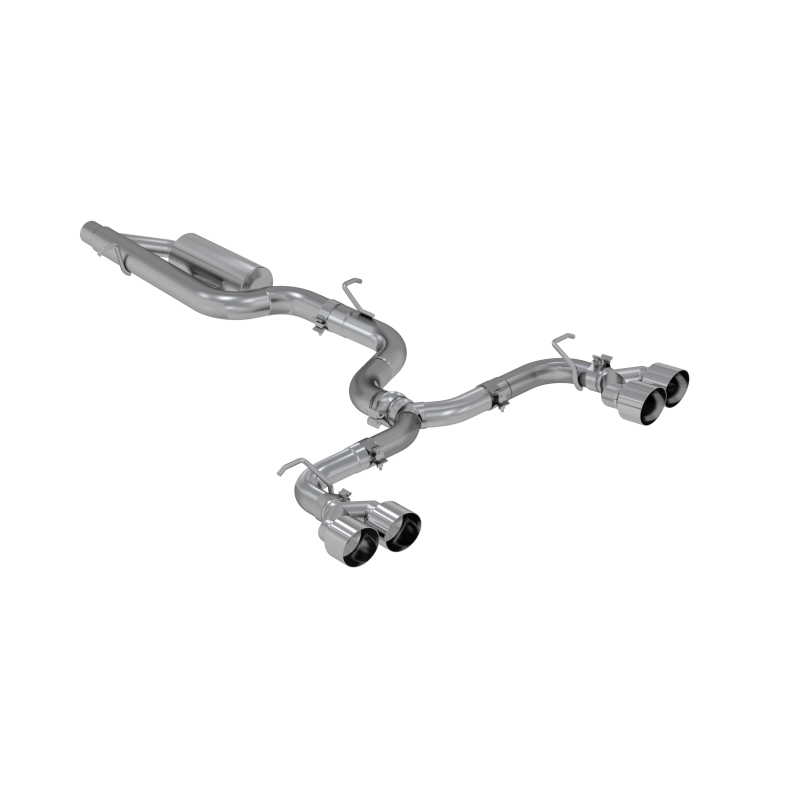 MBRP PS4603304 - MBRPS4603304 - MBRP 15-19 VW Golf R 3in Cat Back Single Exit Exhaust Pro Series w/ Valve Delete - T304 - Shipped in Europe - Tuningsupply.com