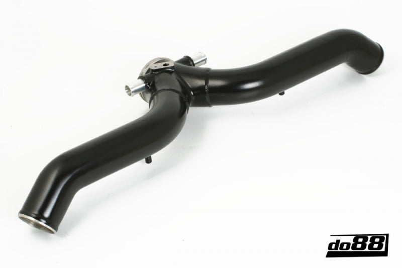 do88 TR-130SV-OEM - DOBTR-130SV-OEM - do88 Porsche 997.2 Turbo 2010- Y-Pipe Black for OEM Intercooler - Shipped in Europe - Tuningsupply.com