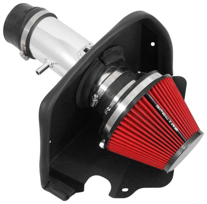 Spectre 9068 - SPE9068 - Spectre 09-17 Nissan Maxima V6-3.5L F/I Air Intake Kit - Polished w/Red Filter - Shipped in Europe - Tuningsupply.com