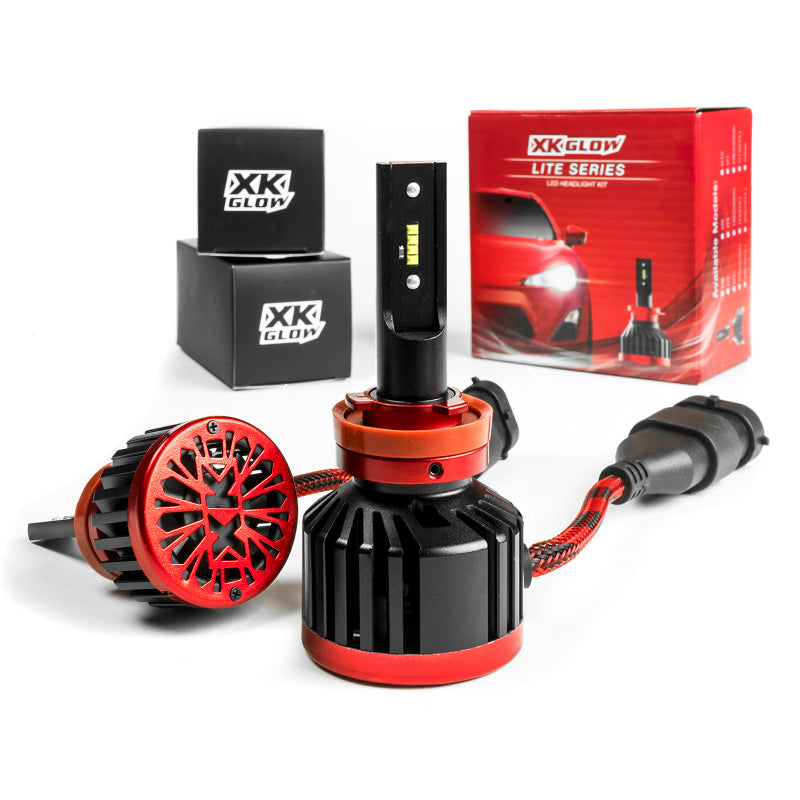 XKGLOW XK045001-H1 - XKGXK045001-H1 - XK Glow H1 LITE Series LED Headlight Kit - Shipped in Europe - Tuningsupply.com