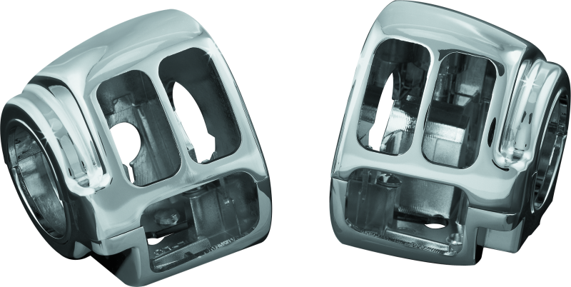 Kuryakyn 1747 - KUR1747 - Kuryakyn Switch Housings Chrome - Shipped in Europe - Tuningsupply.com