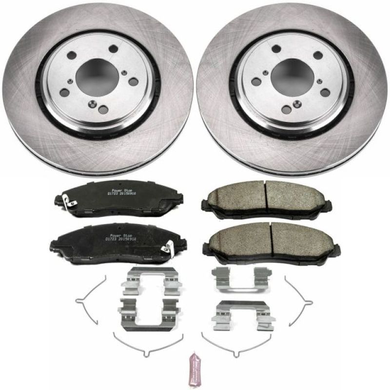 PowerStop KOE7352 - PSBKOE7352 - Power Stop 17-19 Acura MDX Front Autospecialty Brake Kit - Shipped in Europe - Tuningsupply.com