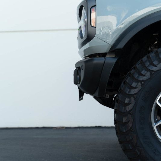 DV8 Offroad LPBR-04 - DVELPBR-04 - DV8 Offroad 21-23 Ford Bronco Capable Bumper Front License Plate Mount - Shipped in Europe - Tuningsupply.com