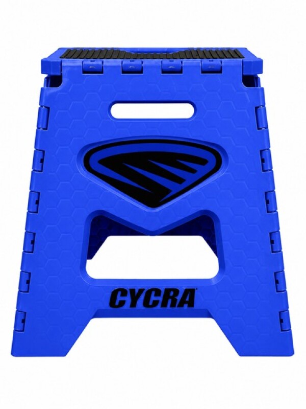Cycra 1CYC-2039-62 - CYC1CYC-2039-62 - Cycra Fold Up Motostand Blue W/Decal - Shipped in Europe - Tuningsupply.com