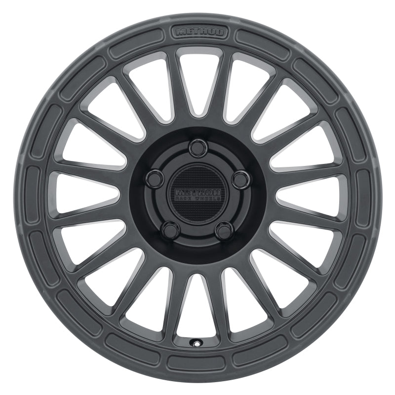 Method Wheels - MRWMR31489058518 - Method MR314 18x9 +18mm Offset 5x150 110.5mm CB Matte Black Wheel - Shipped in Europe - Tuningsupply.com