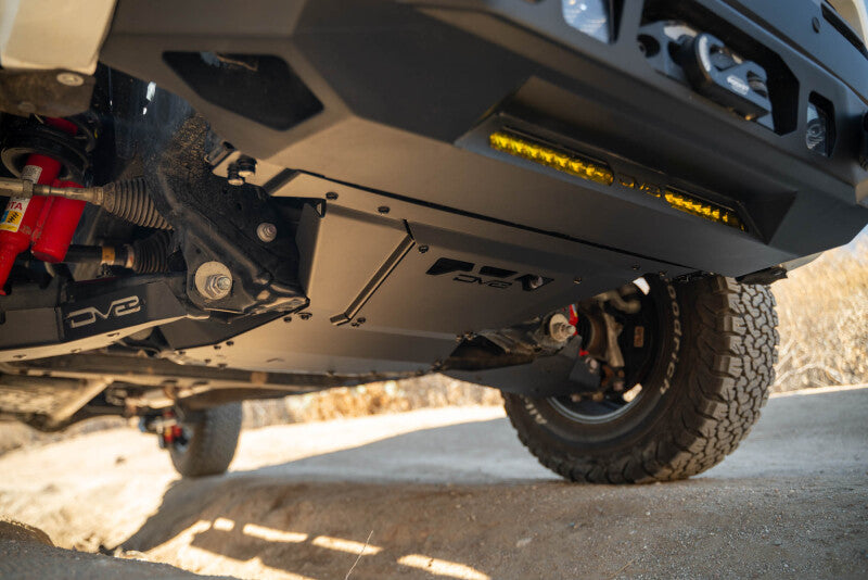 DV8 Offroad SPTT1-09 - DVESPTT1-09 - DV8 24-25 Toyota Tacoma & Land Cruiser Rear Belly Skid Plate - Shipped in Europe - Tuningsupply.com
