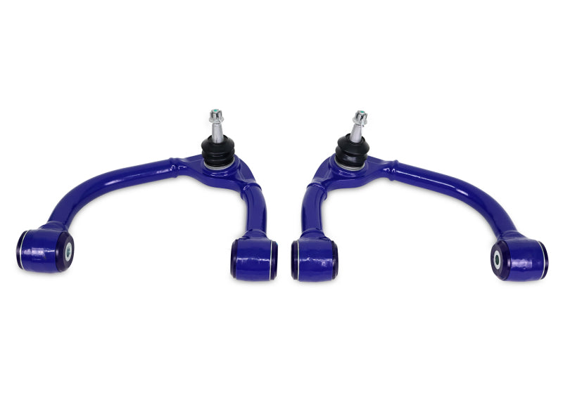 Superpro TRC6675 - SPRTRC6675 - SuperPro 2021+ Ford F150 Fixed Offset Front Upper Control Arm Set - Shipped in Europe - Tuningsupply.com