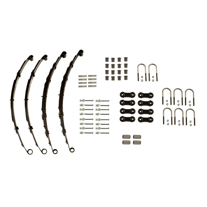 OMIX - OMI18290.13 - Omix Leaf Spring Kit W/O Shocks- 87-95 Jeep Wrangler - Shipped in Europe - Tuningsupply.com