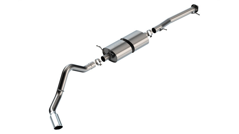 Borla 140833 - BOR140833 - Borla 20-22 Chevrolet/GMC Silverado/Sierra 6.6L T-304 SS Cat-Back S-Type Exhaust - Brushed - Shipped in Europe - Tuningsupply.com