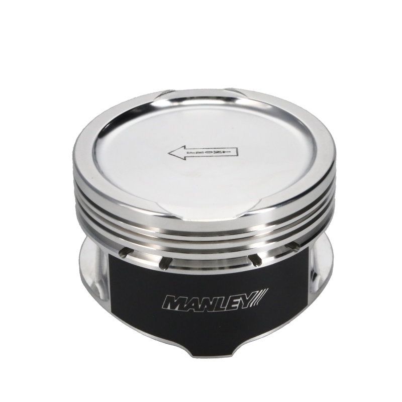 Manley Performance 594320C-8 - MAN594320C-8 - Manley Ford 4.6L/5.4L (3Valve) 3.572 Bore 6.5cc Platinum Series Dish Piston Set - Shipped in Europe - Tuningsupply.com
