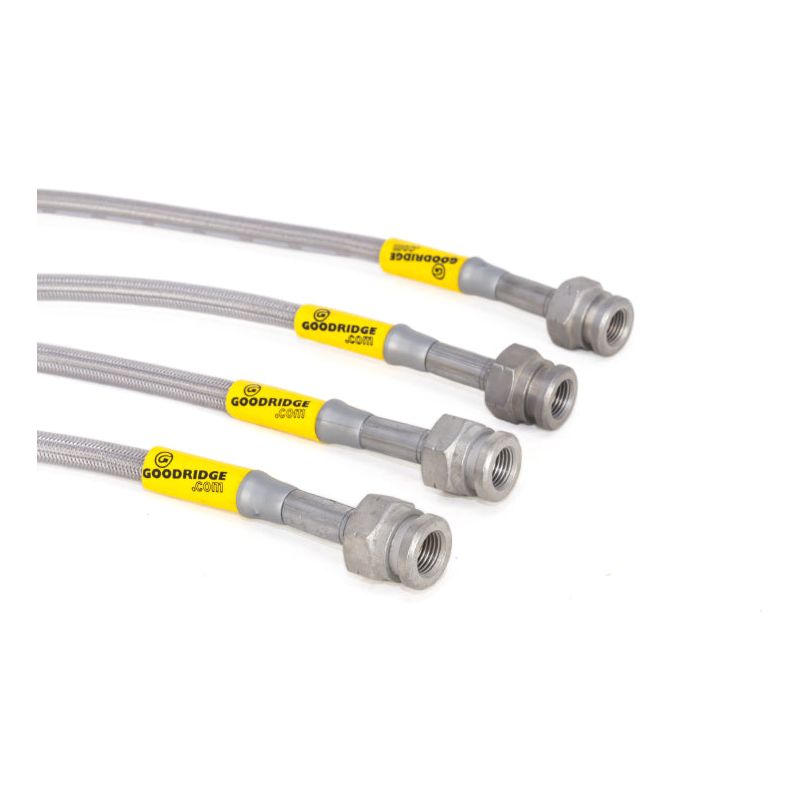 Goodridge 25048 - GRI25048 - Goodridge 04-13 Mazda 3/Mazdaspeed3 Stainless Steel Brake Line Kit - Shipped in Europe - Tuningsupply.com