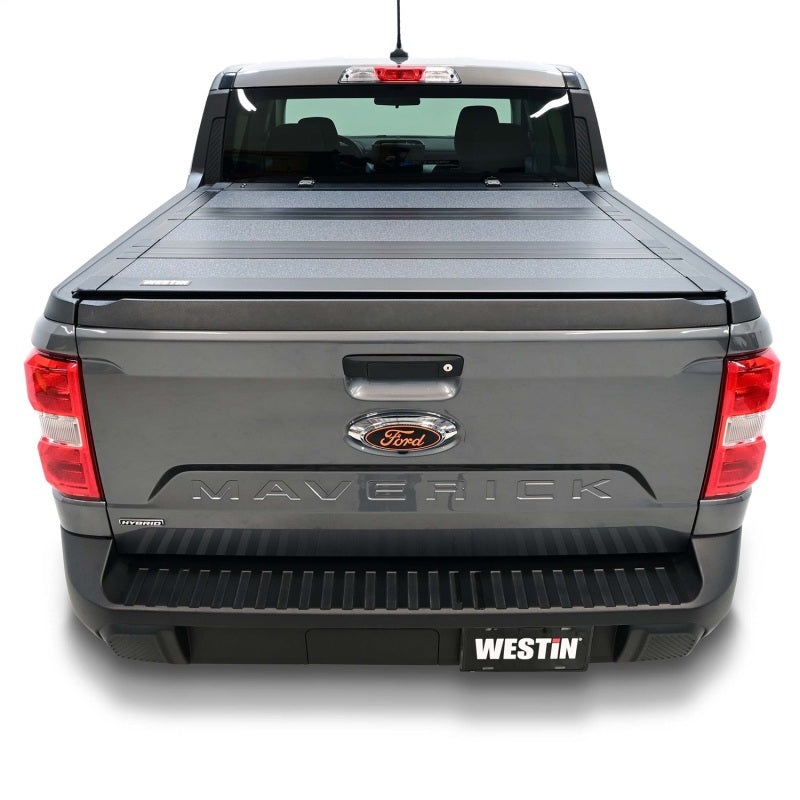 Westin 19-44795 - WES19-44795 - Westin 22-26 Ford Maverick 4WD 4ft. 6in. Bed Hard Tri-Fold Tonneau Cover - Black - Shipped in Europe - Tuningsupply.com