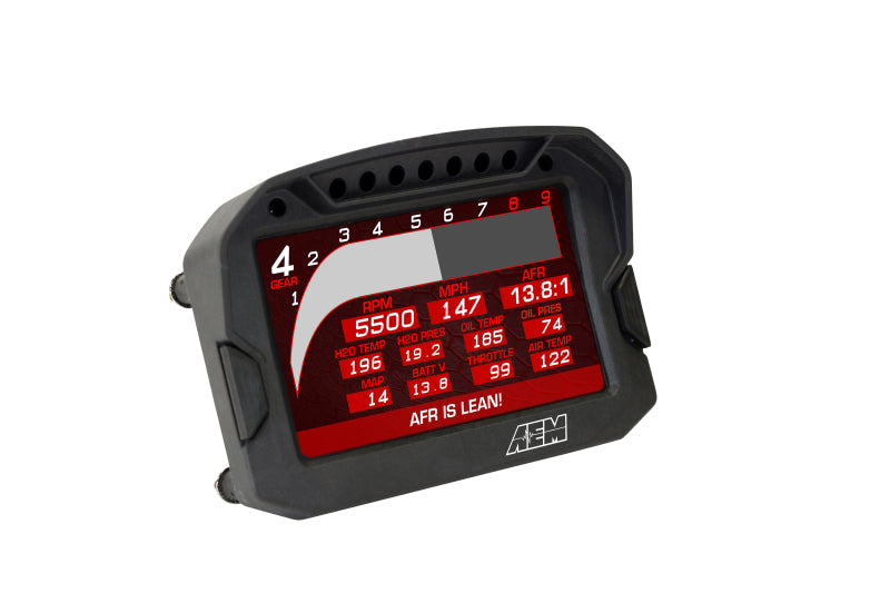 AEM 30-5603 - AEM30-5603 - AEM CD-5LG Carbon Logging Digital Dash Display w/ Internal 10Hz GPS & Antenna - Shipped in Europe - Tuningsupply.com