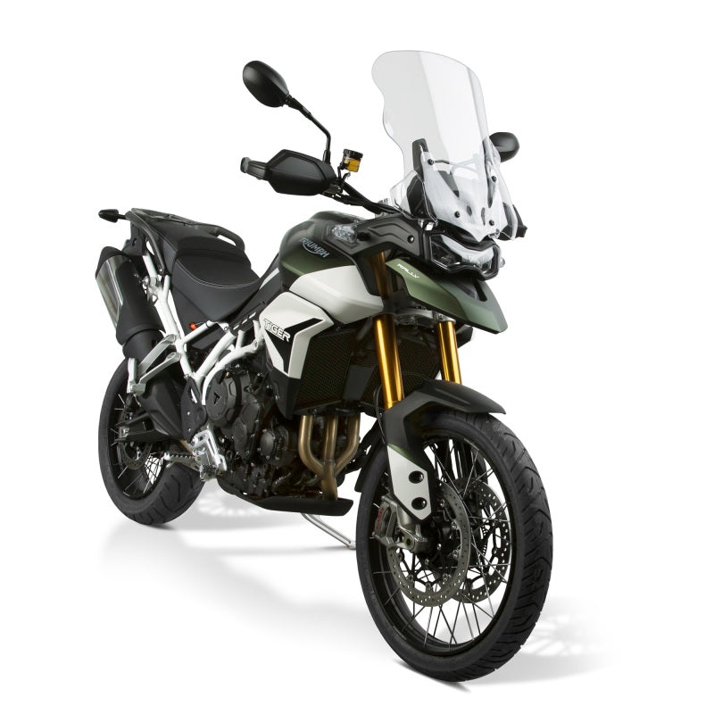 National Cycle N20610 - NATN20610 - National Cycle 20+ Triumph Tiger 850 Sport/ 900 V Stream Mid/Std. Windshield - Light Tint - Shipped in Europe - Tuningsupply.com