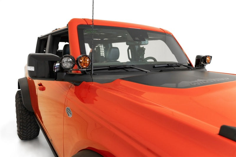 Addictive Desert Designs AC2301801NA - ADDAC2301801NA - ADD 21-23 Ford Bronco/Raptor Dual Ditch Light Brackets - Shipped in Europe - Tuningsupply.com