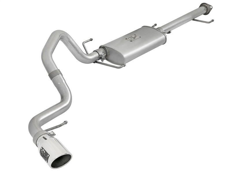 aFe 49-06039-P - AFE49-06039-P - aFe Scorpion 2-1/2in Alum Steel Cat-Back Exhaust w/ Polished Tips 07-17 Toyota FJ Cruiser V6 4.0L - Shipped in Europe - Tuningsupply.com
