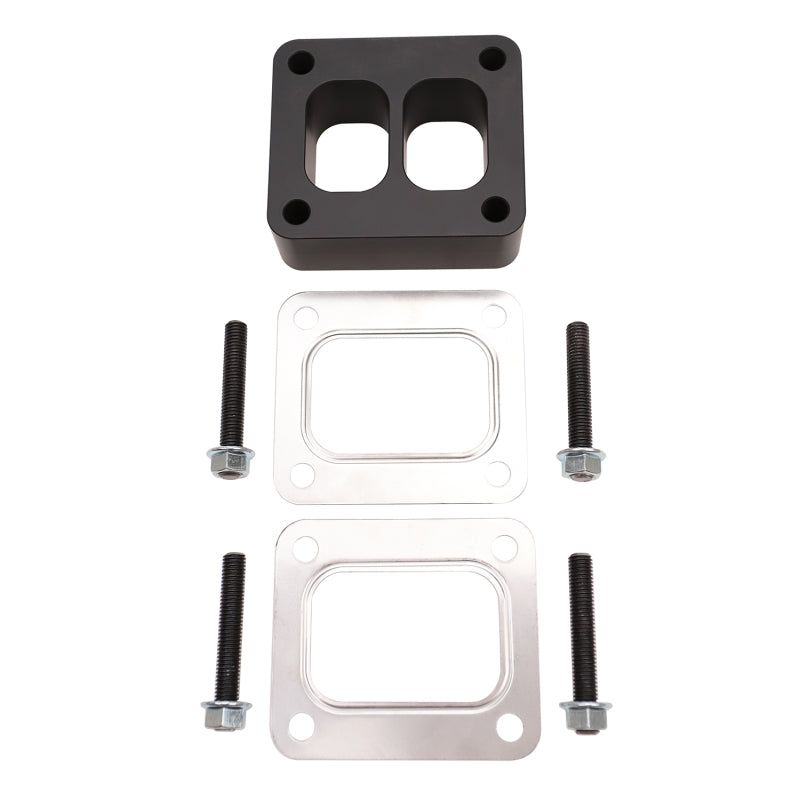 Wehrli WCF100358 - WCFWCF100358 - Wehrli Universal T4 Spacer Plate Kit 1.5in w/Studs & Gaskets - Shipped in Europe - Tuningsupply.com