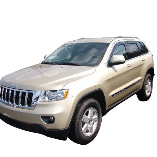 AVS 194252 - AVS194252 - AVS 11-18 Jeep Grand Cherokee (Not L Model) Ventvisor In-Chnl FRT & RR Window Deflectors 4pc - Smoke - Shipped in Europe - Tuningsupply.com