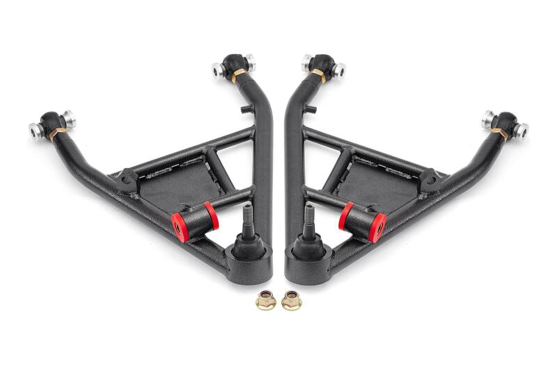 BMR Suspension LCA570H - BMRLCA570H - BMR 14-19 Chevrolet Corvette C7 Rear Lower Control Arms For 15in Conversion Kit - Black Hammertone - Shipped in Europe - Tuningsupply.com
